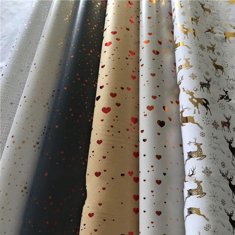 OEM Gift Wrapping Paper Roll Custom Gift Wrapping Printing Paper Size from China