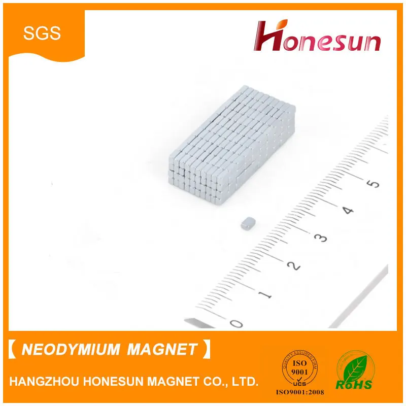 N42 2.8x1.8x1.2mm Блок Неодимовые Магниты ZN