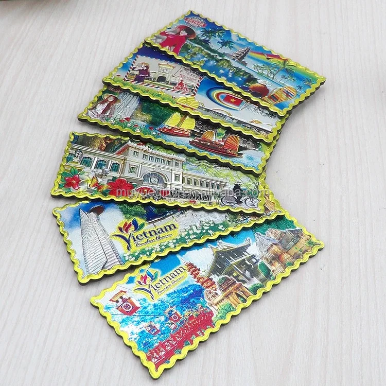 Custom Cities paris souvenir fridge magnet