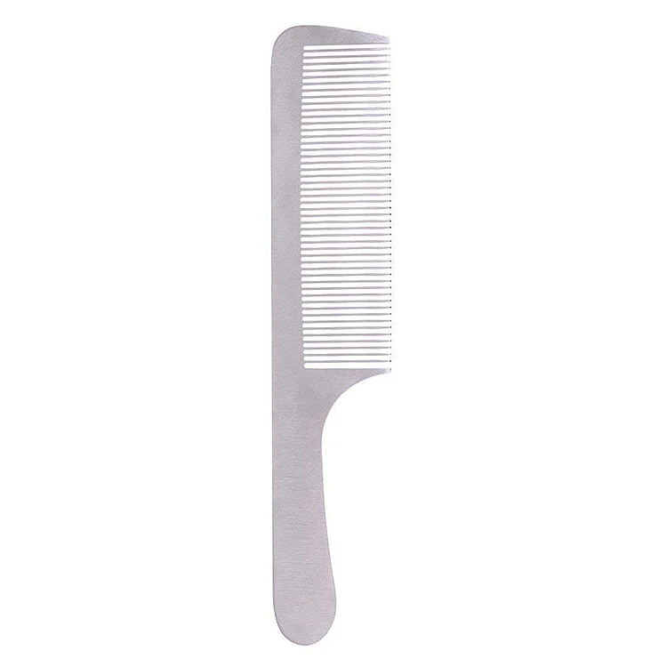 Hot sale  metal hair combs stainless steel hair comb metal comb men