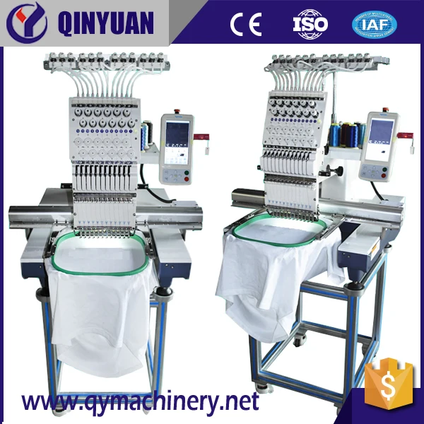 Single Head Embroidery Machine with Beads Device