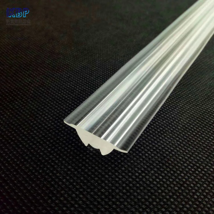 Extrusion Led Diffuser Lens Moulding Plastic Profiles