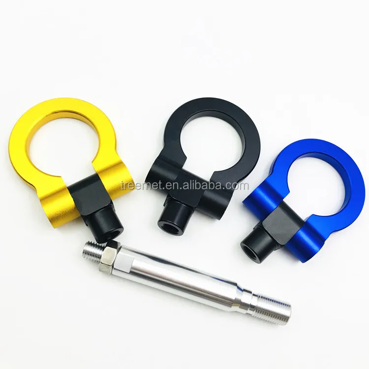 TM-TH 350Z CNC Machined Ring Aluminum custom tow hooks for Car