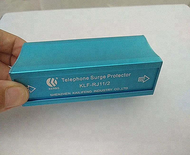 Telephone Line Lightning Protection RJ11 Phone Signal Surge Protector