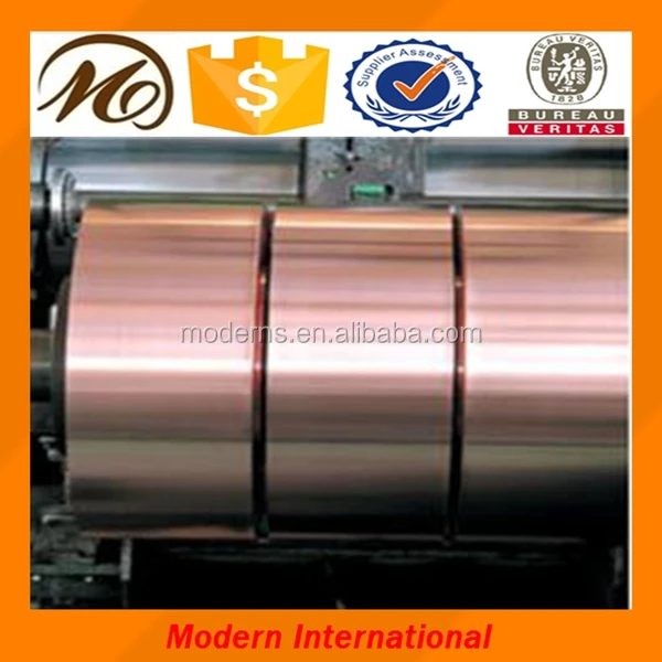 Flat shape copper strip