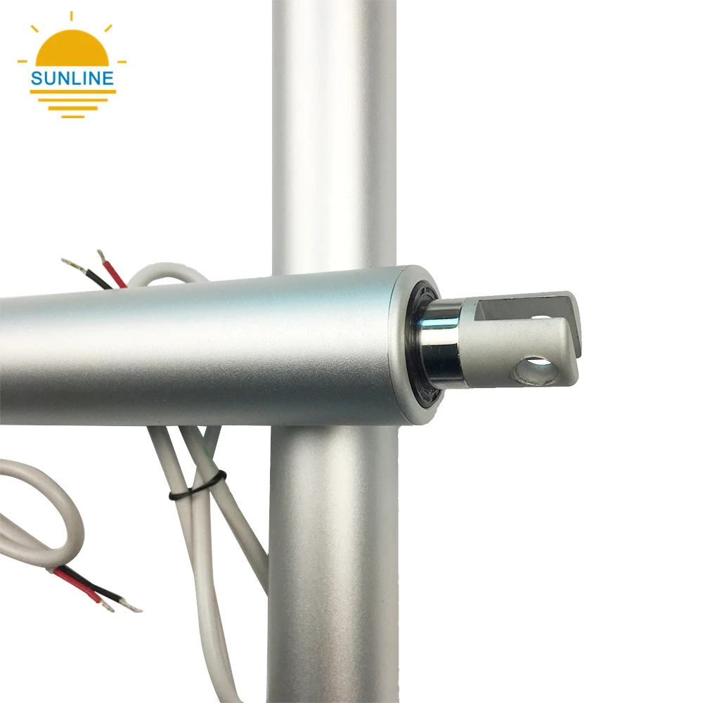 Electric mini piston DC 12V high speed mini 300mm stroke linear actuator