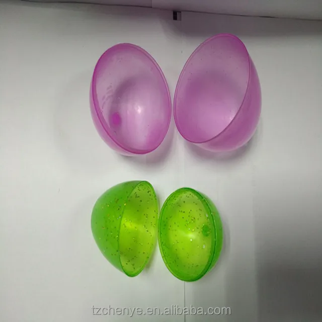 Прозрачные пасхальные яйца в виде порошка, лидер продаж, пластиковые украшения для вечеринок, другие праздничные принадлежности, товары для мероприятий и вечеринок, цветные OEM