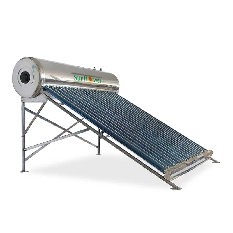 SFA47185818 180L Compact Non Pressure Solar Water Heater  with Food Grade SUS304 Stainless Steel Tank for Domestic Hot Water