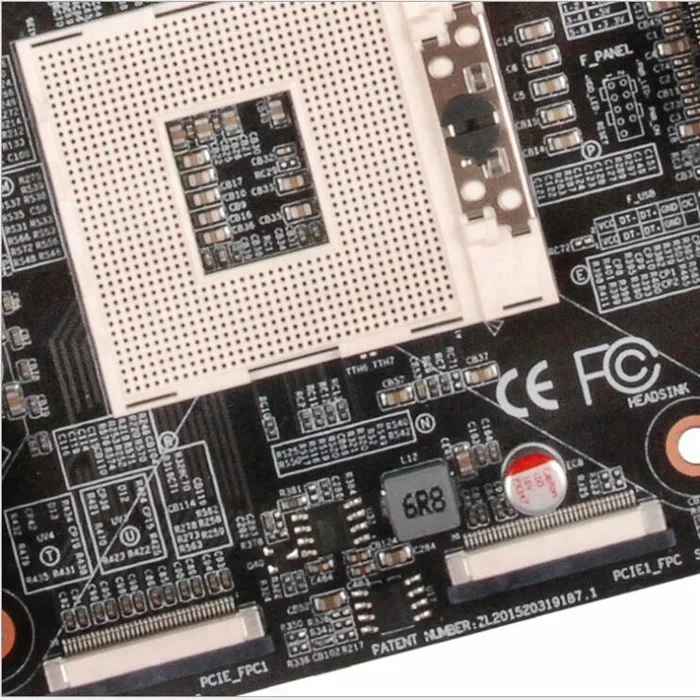 H61/H65 chipset   lvds thin mini itx custom intel laptop motherboard RPGA988 1 LAN DC 12V -19V