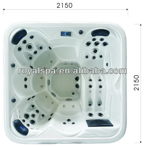 
Romantic outdoor massage hot tub spa plunge pool 