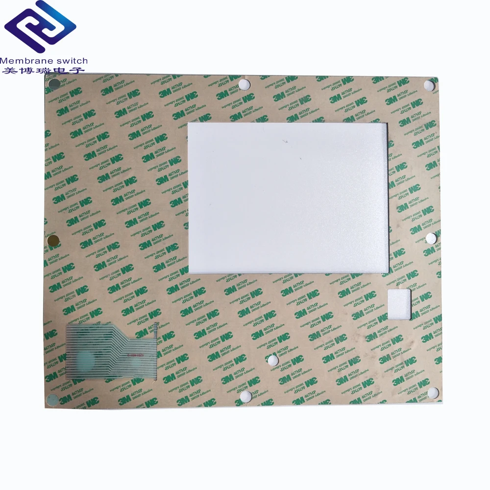 CNC milling machine keypad membrane control panel for industrial CNC panel