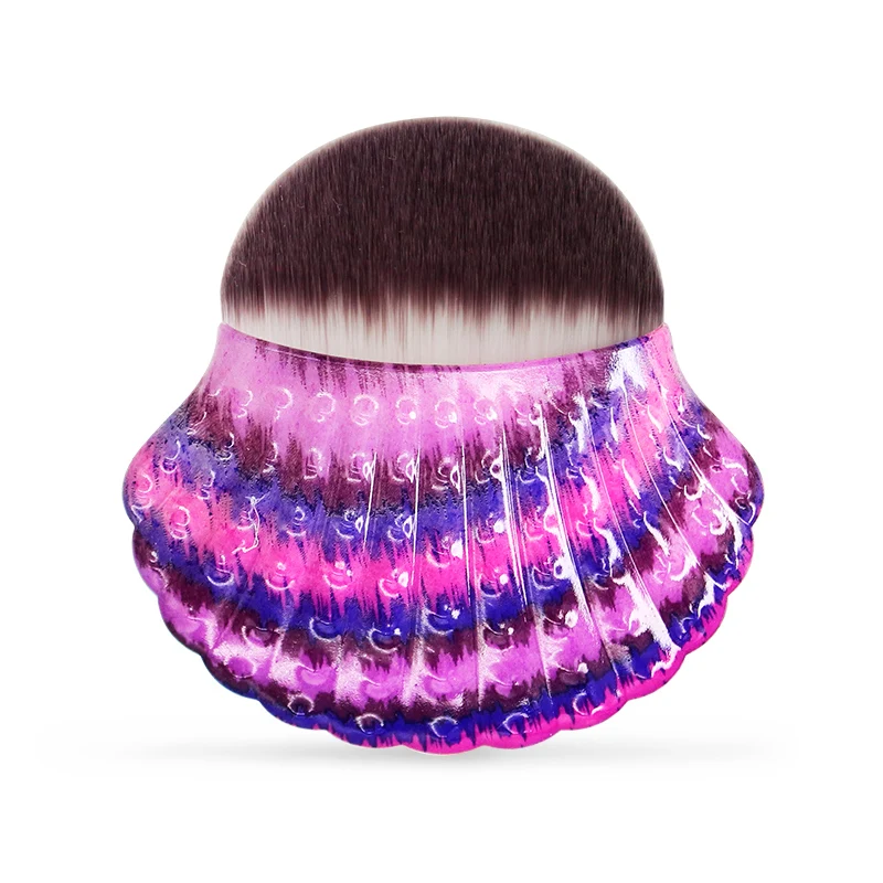
Shell Shape Colorful Manufacturer Cosmetic Custom Makeup Brush 