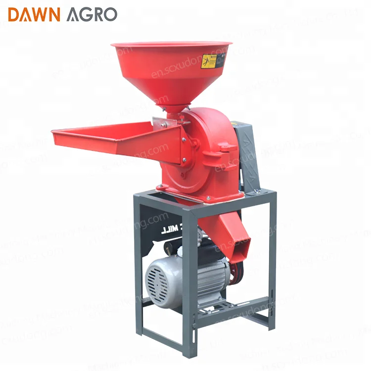 Автоматическая мельница для рисовой пшеничной муки DAWN, машина для измельчения куркумы Чили для домашнего использования