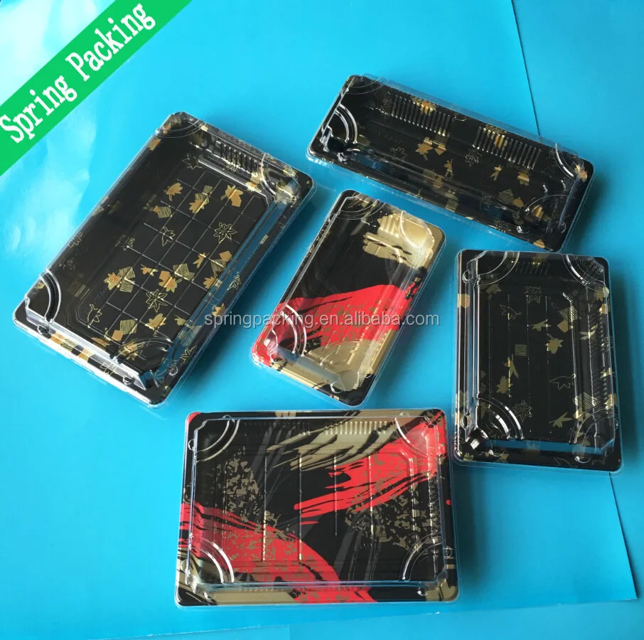 
Custom PET PP PS box and tray plastic food container 