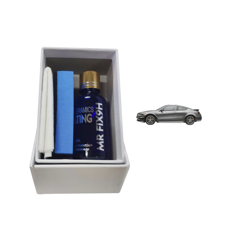 Auto mobile body nano 9H ceramic coating protecting High gloss