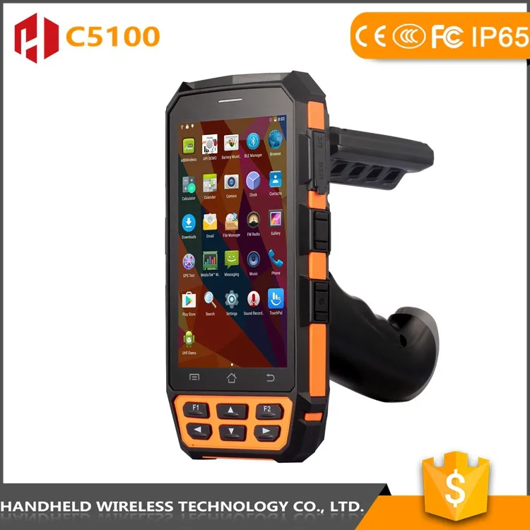 Горячие продажи OEM WIFI GSM Bluetooth лазерная Android 2D Barcode Scanner КПК производителя