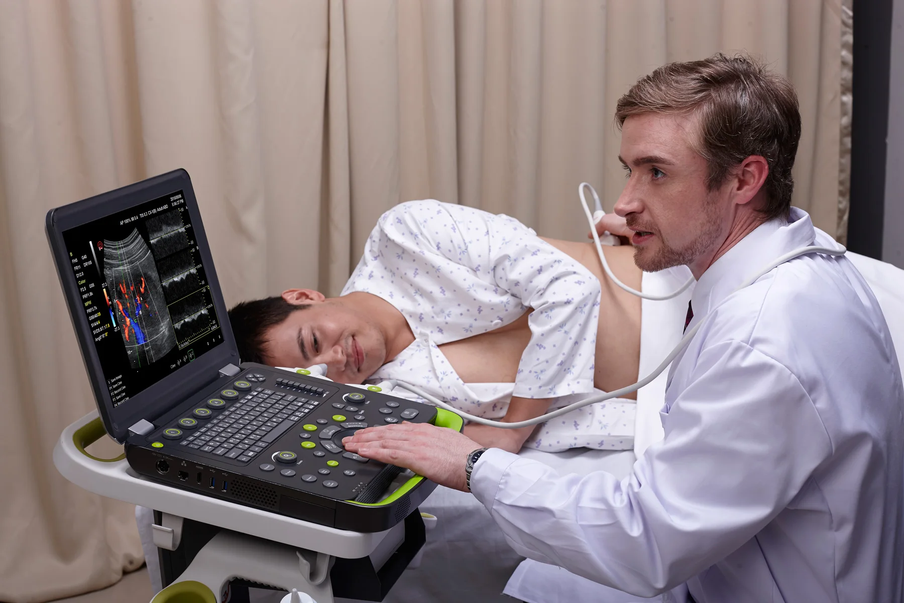 Цветной Допплер для ноутбука site-rite сосудистый ультразвуковой медицинский инструмент портативная ситеритовая Диагностическая ультразвуковая