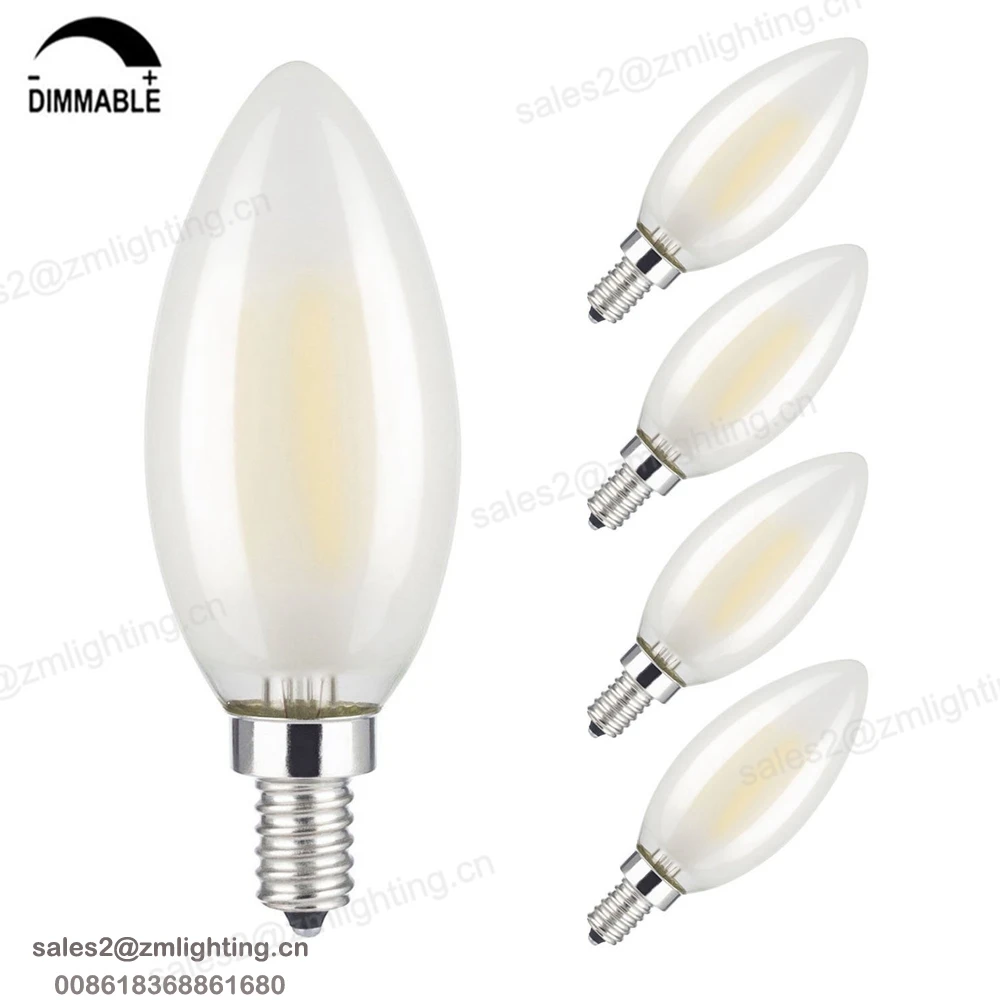 low voltage LED Edison E12 E14 E27 candle 3V 6V 3.5W battery operated led light bulbs