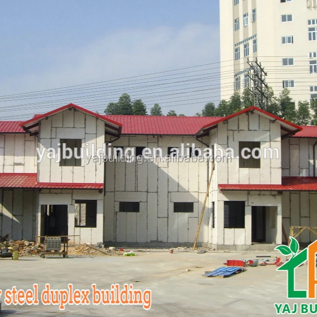 Prefabricated Steel Structure Duplex House