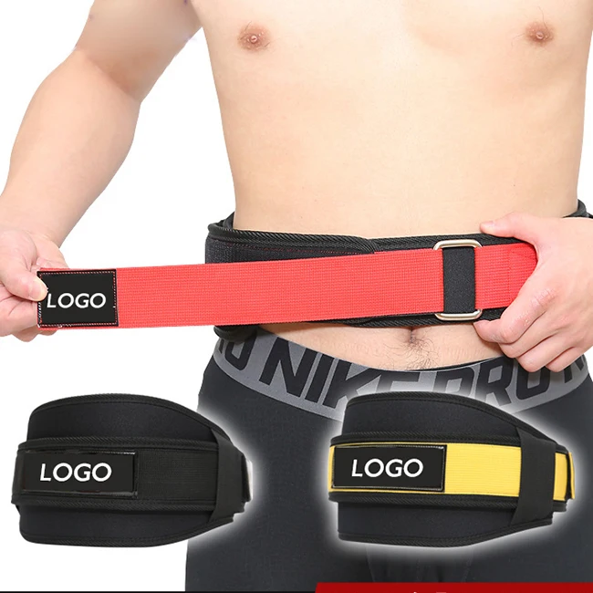 Weight Power Lifting Belt Lever Gym Fitness Training Neoprene Lumbar Belts