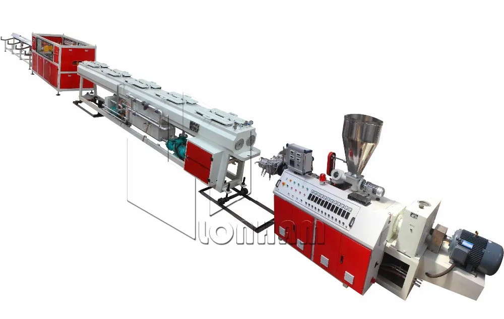 pvc paper cutting pipe machine