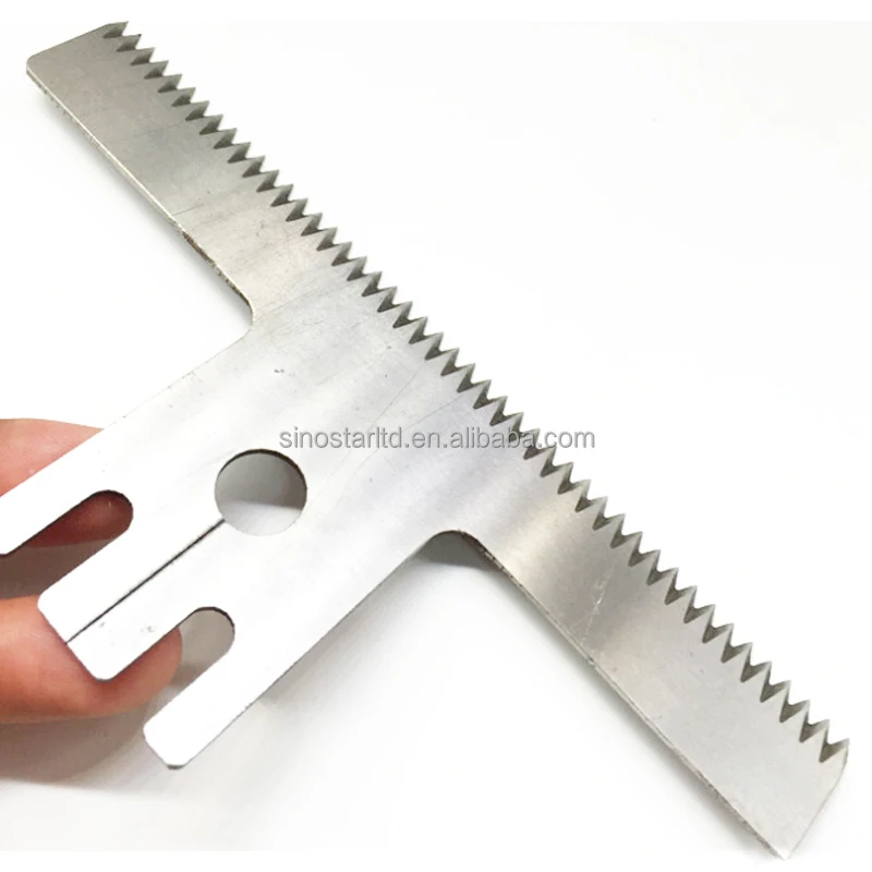 Лезвия для упаковочной машины из быстрорежущей стали для пищевой промышленности в пластиковых пакетах