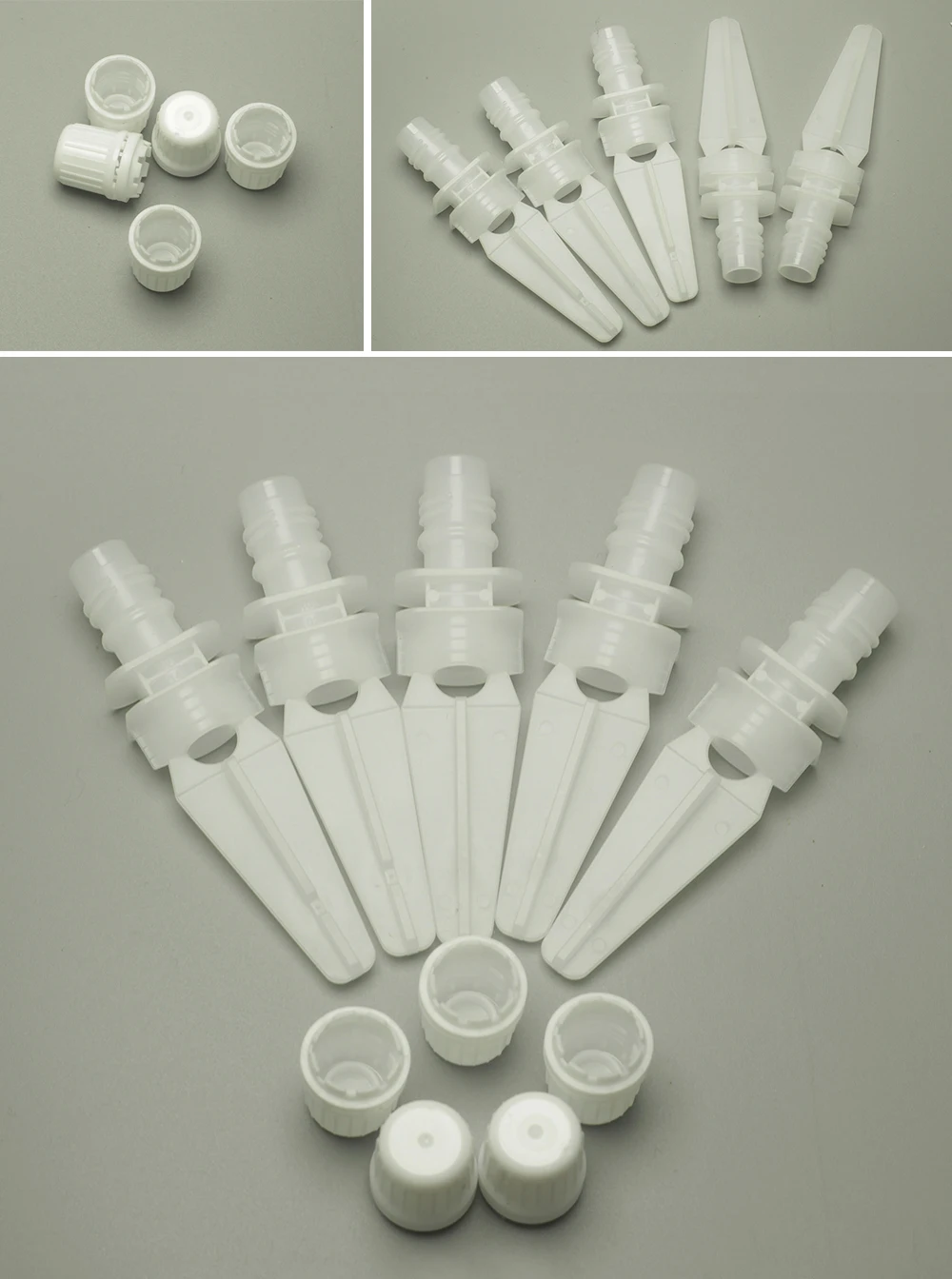 8.5mm Food grade long nozzle juice doypack plastic spout cap