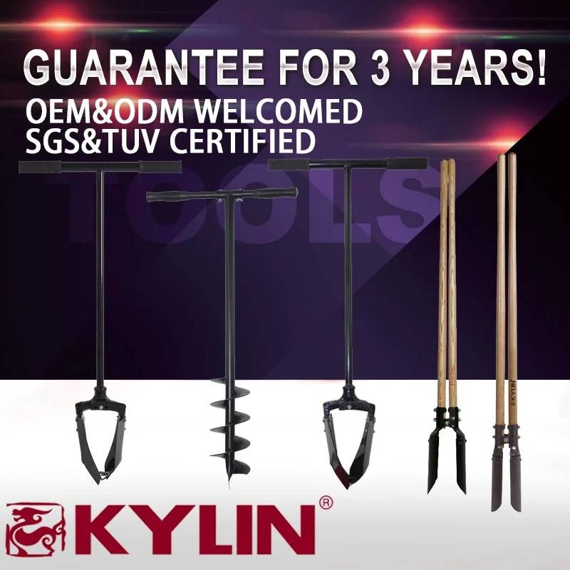 Digging Tools Ground Earth Drill Post Hole Digger Steel Auger