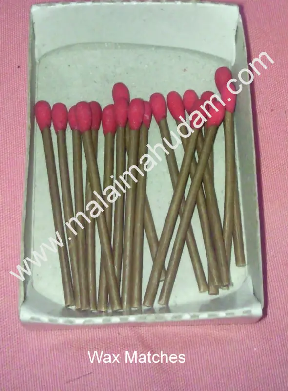 Eco friendly wax matches Manufacturer from India