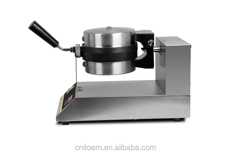 Double plate heart shape electric commercial egg waffle maker