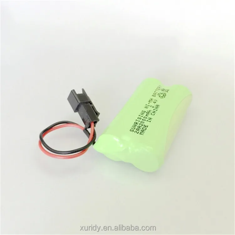 Ni Mh aa 2000mah 2.4v rechargeable battery pack