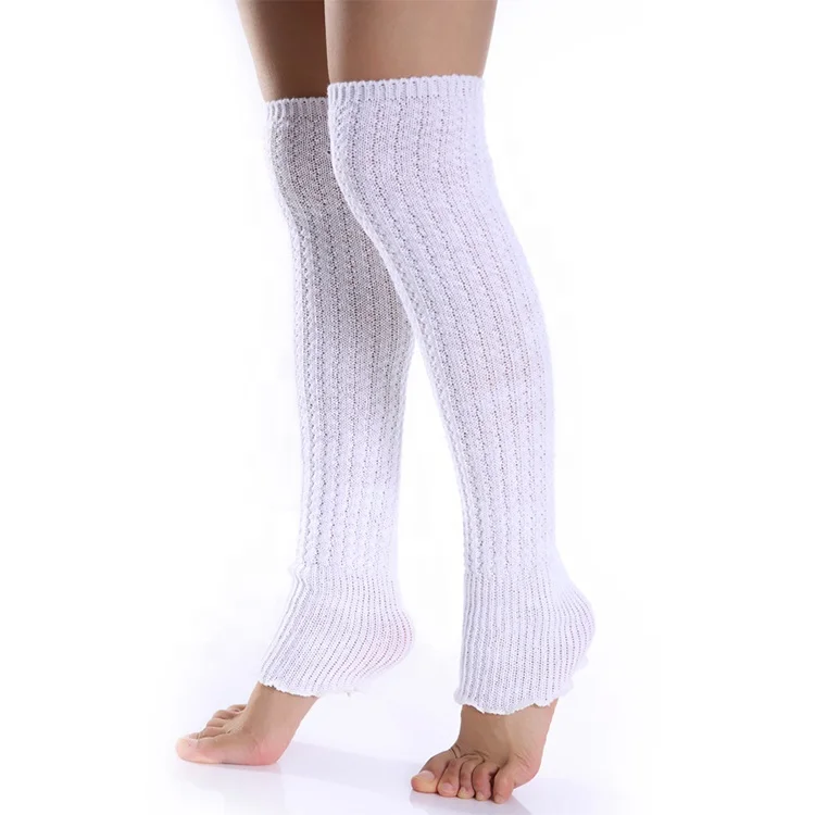 
Flouncing Over Knee High Long Yoga Sleeves Leg Warmer For Woman And Girl 