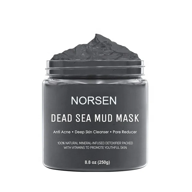 
Hot Selling OEM Private Label Exfoliating Shrink Pores Dead Sea Mud Mask 