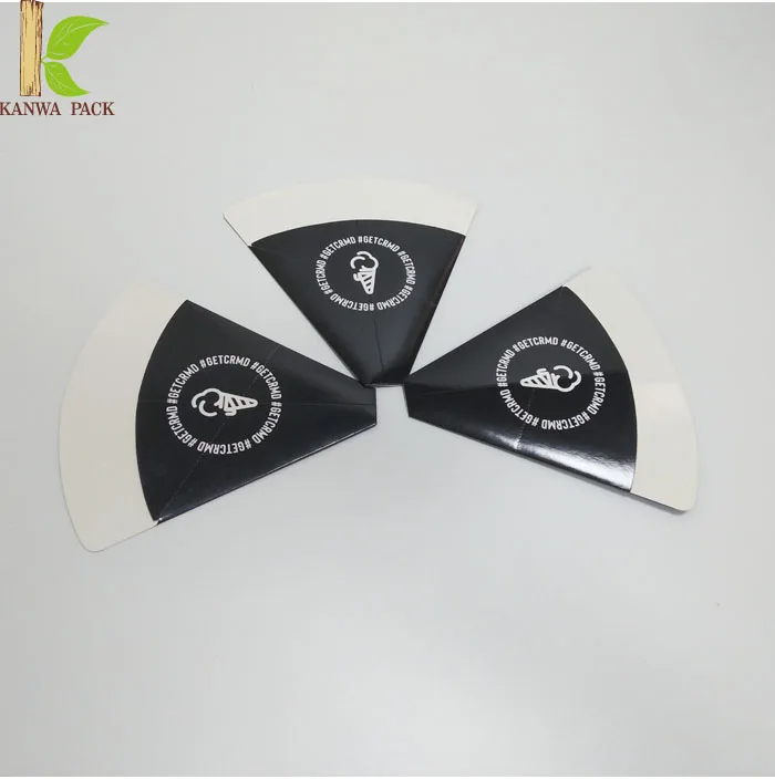 alimentaire cone disposable print logo bubble waffle cone egg waffle packaging cone china manufacturer custom printed pastry bag