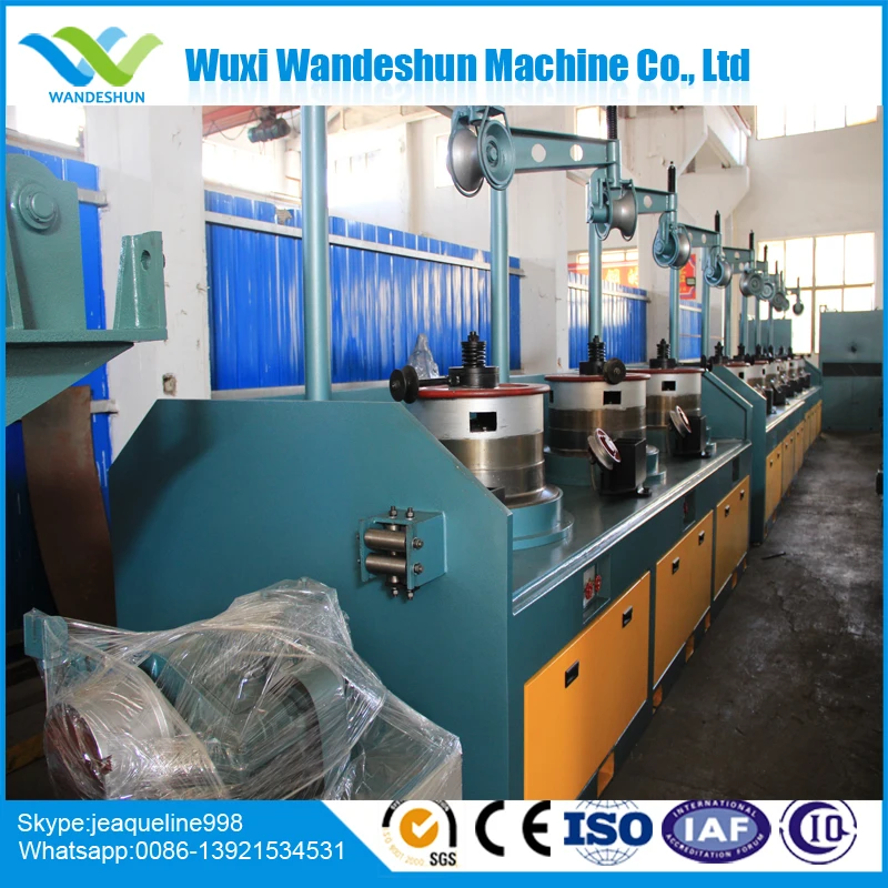 OTO Type/pully Steel Wire Drawing Machine LW9/560 Controlled by PLC/nail wire making machine