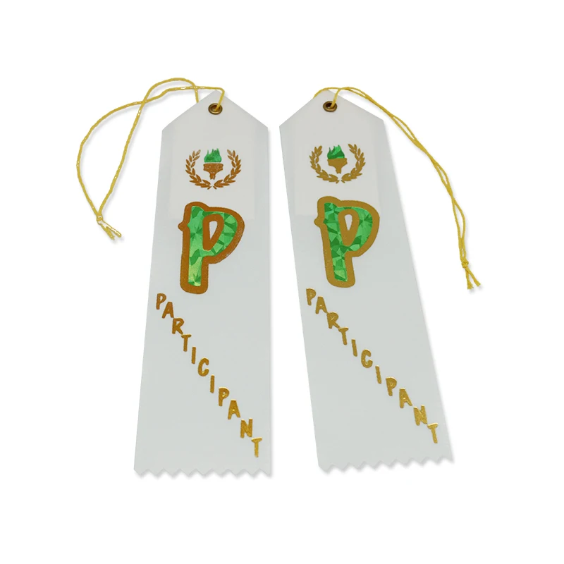 Holography Hot Stamping Participant Award Ribbon