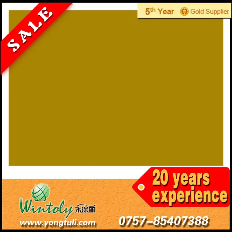 Ral1005 copper yellow electrostatic powder coating