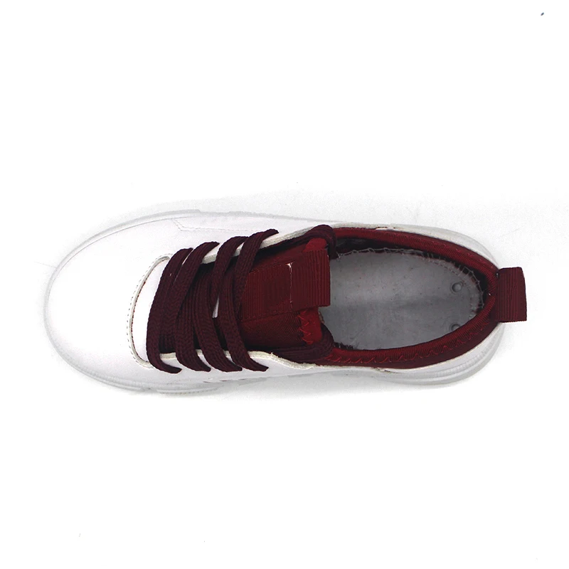 
2018 New fashion design lace-up children shoes with cheap price 