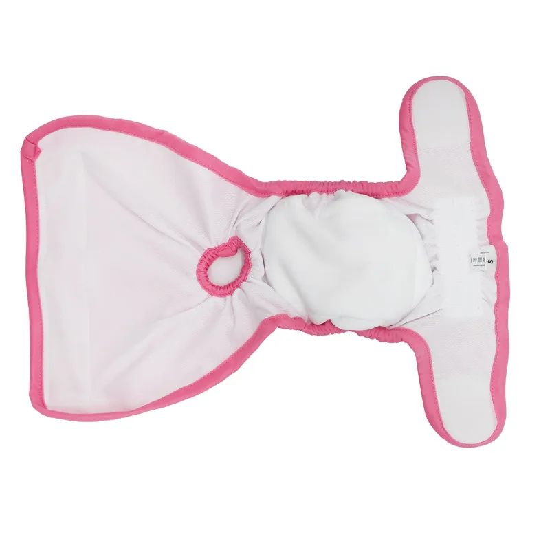 Washable Reusable Female Dog Diapers for Leak-Proof Wrap Sanitary Girls Dog Panties Pets Cloth Diaper