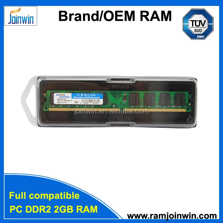 Enjoy Lifetime warranty ddr2 2gb 800mhz 128M*8/16C ddr ram memory