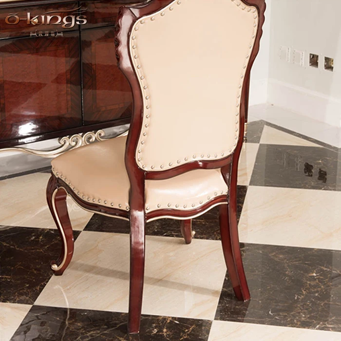 custom made Luxury Wooden Hotel Dining Chair