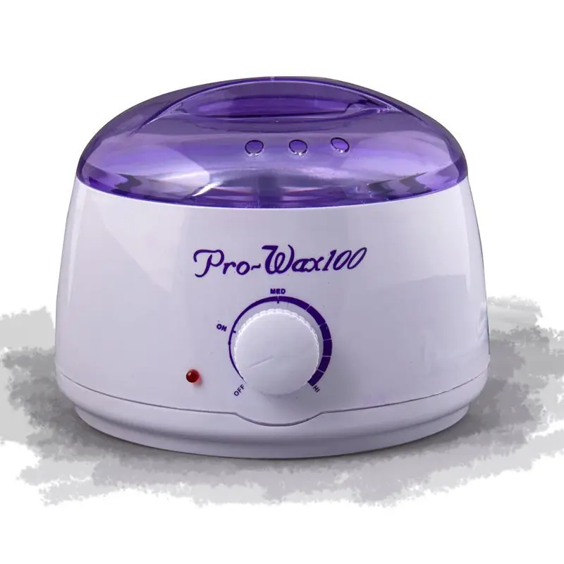 Wax Warmer, Wax Hair Removal Kit +4 bags of Hard Wax Beans + 10 Wax Applicator Sticks (wax warmer+4 bags wax beans)