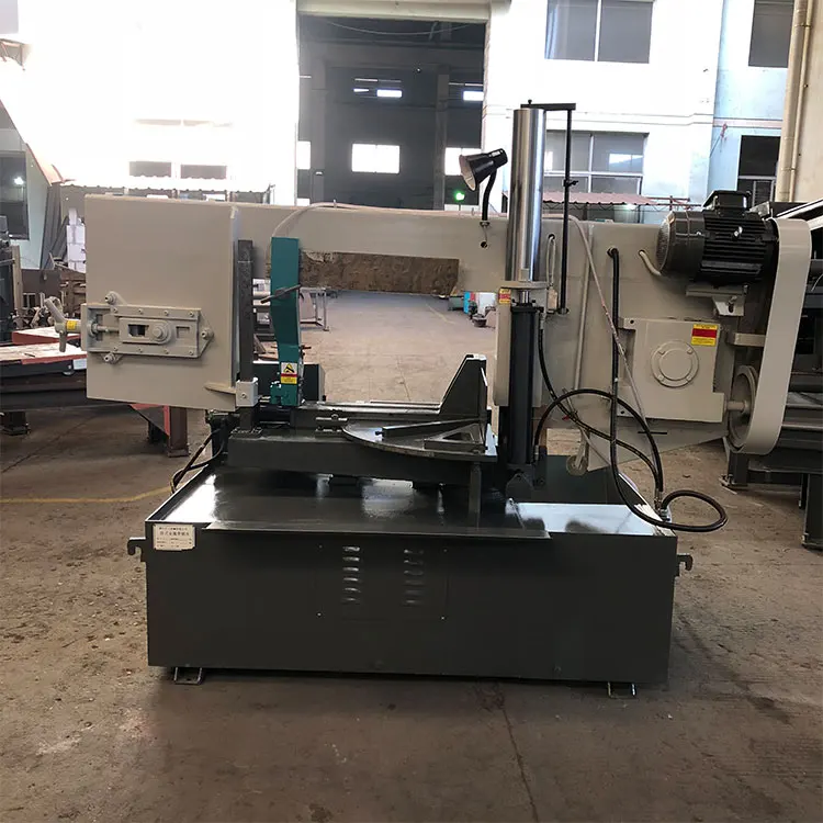 
GB4240Z60 ODM Manufacturer miter angle cutting 0-60degree Iron Cutting Band Sawing Machine 