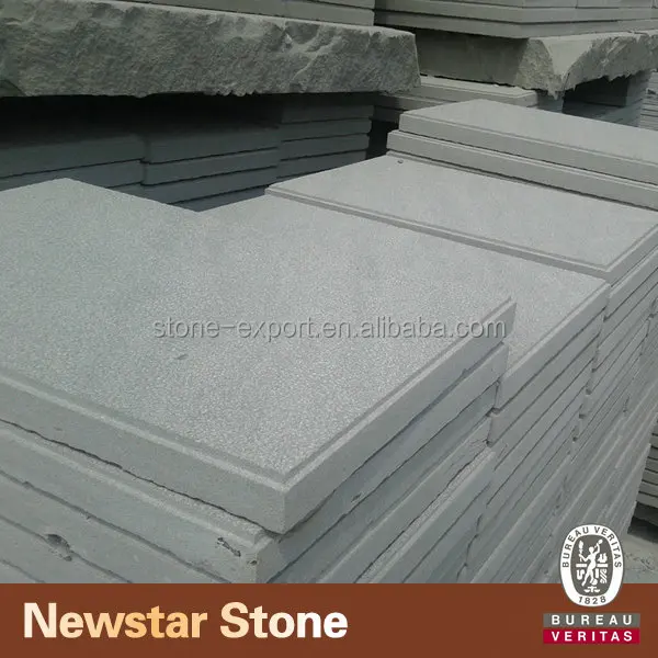 
Natural split surface calibrated Grey Sandstone Tiles 