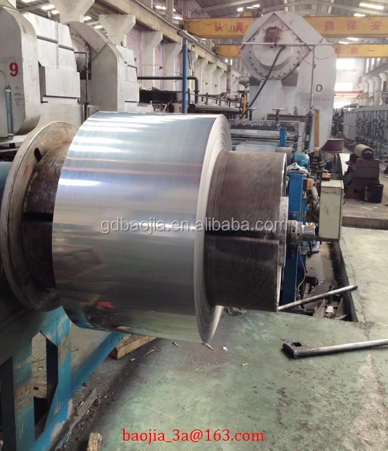 ASTM 1250mm width Tisco 2B Jieyang DDQ stainless steel coil 410 430 grade bright BA Finish Cold Rolled Coil