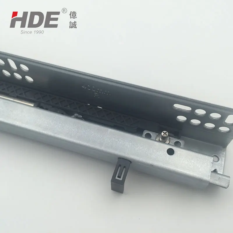 Durable hidden cold-rolled steel drawer slide guide rails concealed partial extension slide