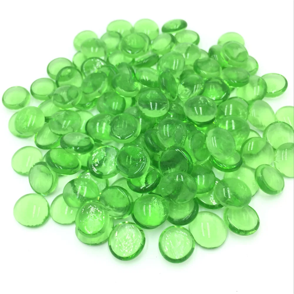 Houseables Glass Stone, Clear Marbles, glass  Pebbles for Vases