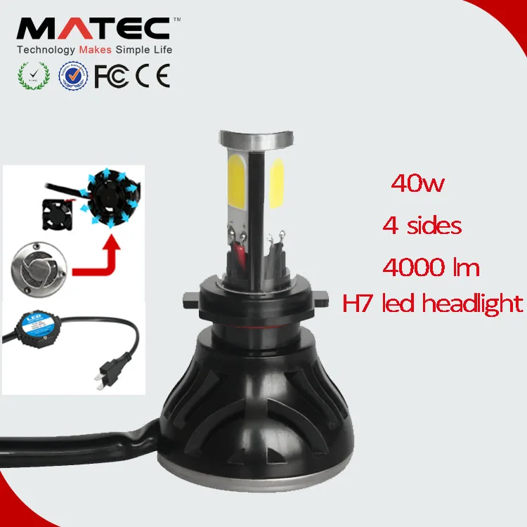 h7 led авто лучшие лампы ближнего света