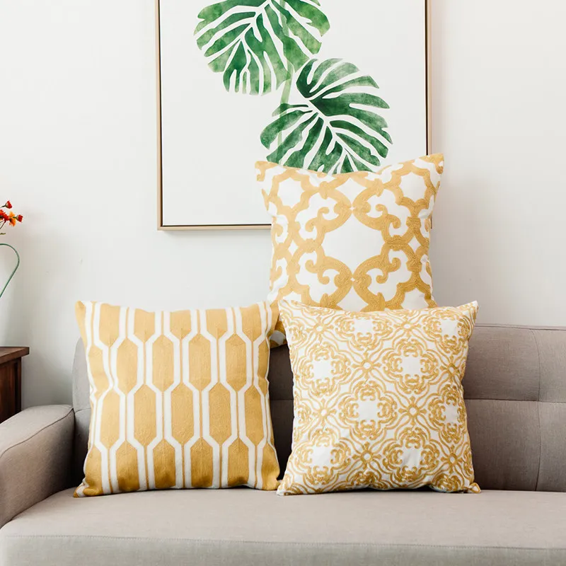 Wholesale Northern Europe Style Embroidery Cushion Covers