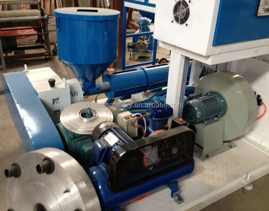 Small Lab Plastic Polythene Film Blowing Machine